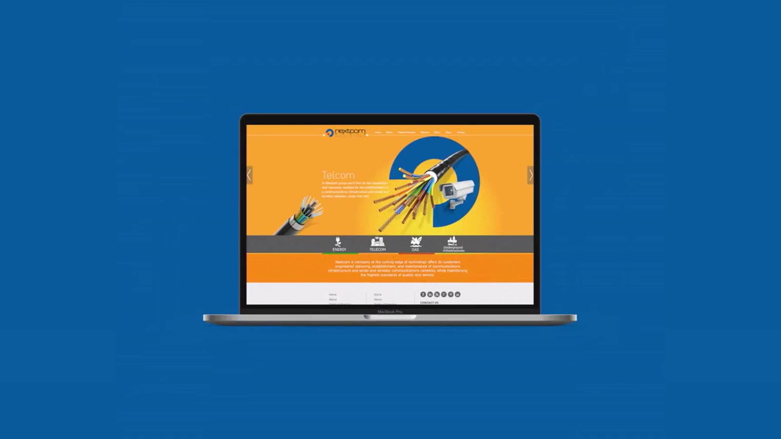 The new website