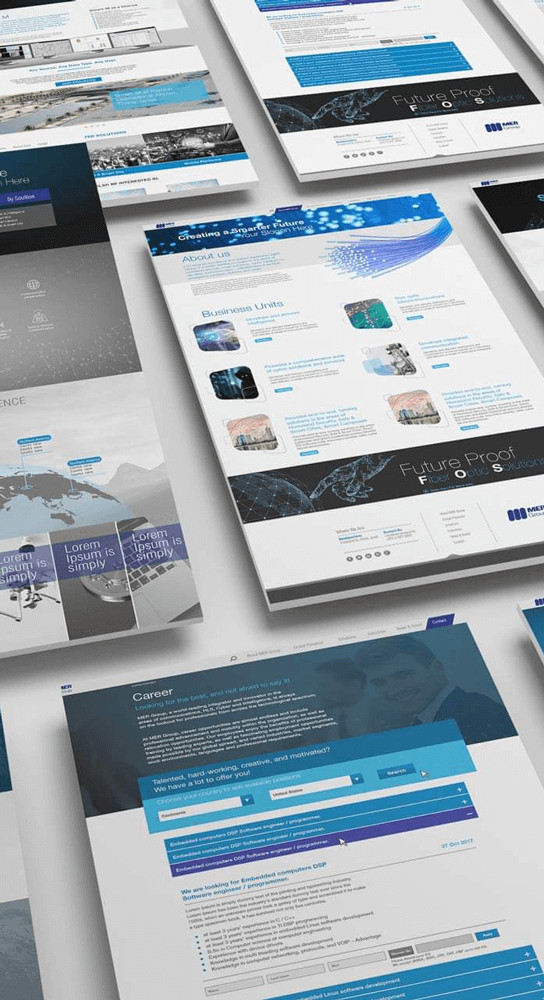Website pages