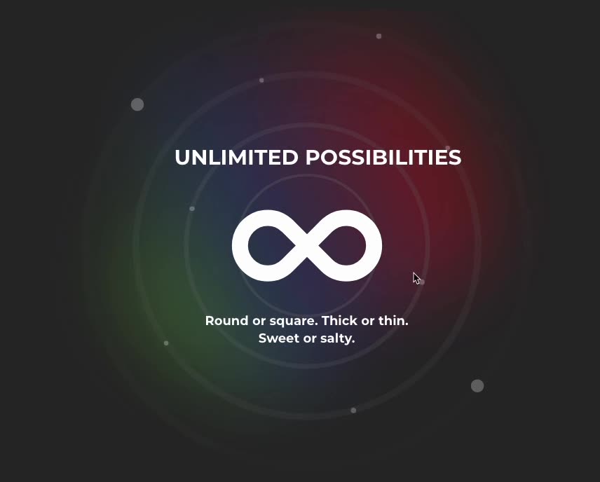 Product benefits, animated