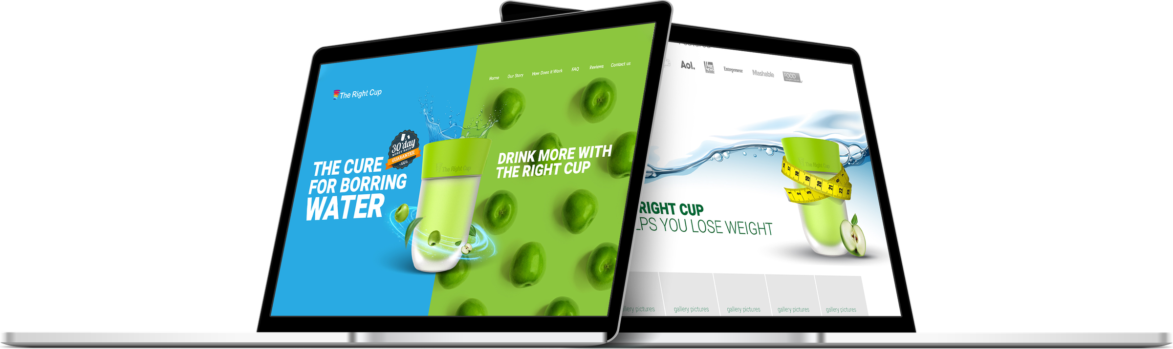 The Right Cup website