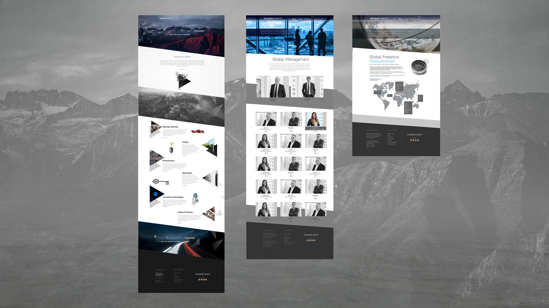 Site pages
