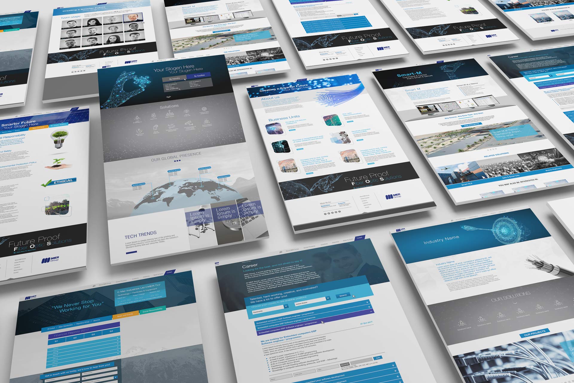 Website pages