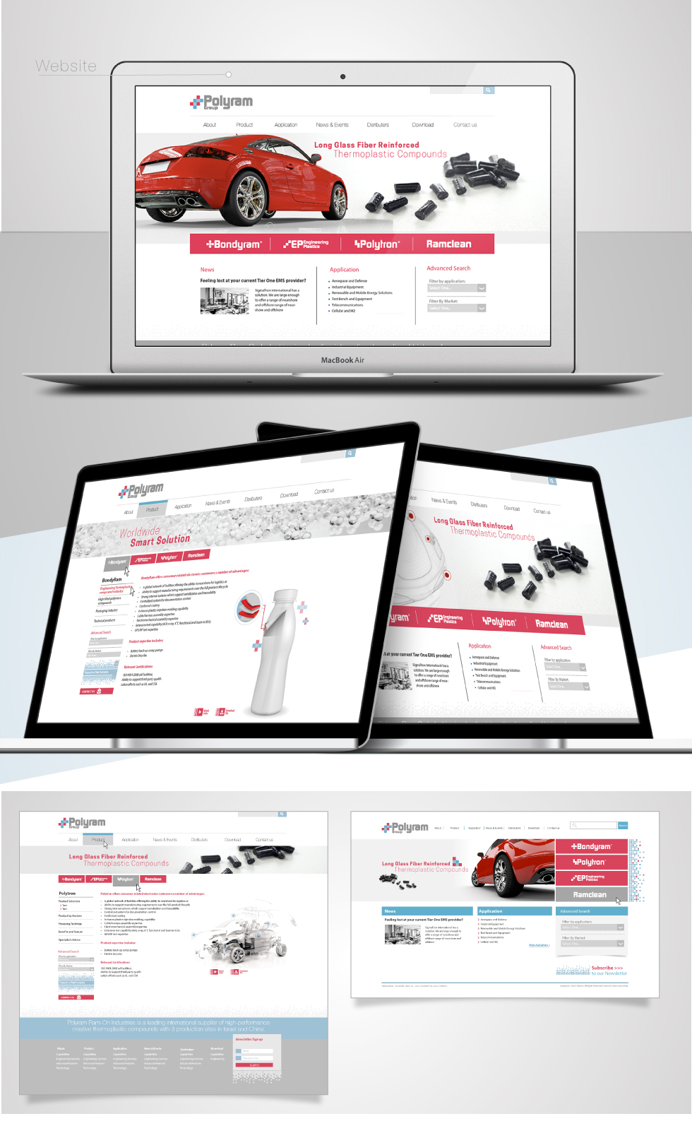 Apparel, catalogues and web