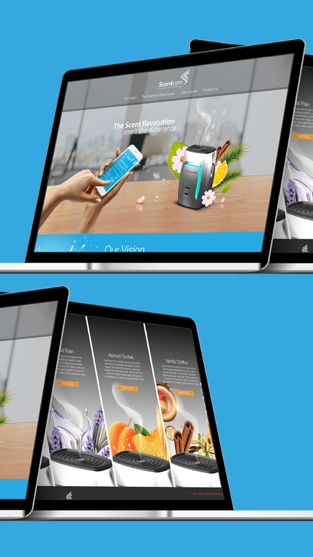 Product single-page website
